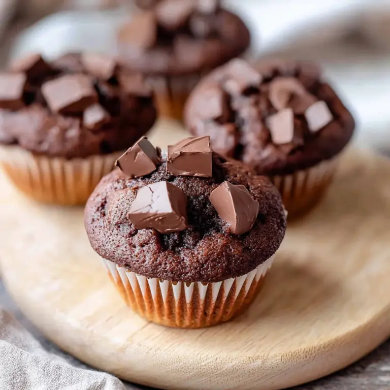 Saftige Schokomuffins mit Öl