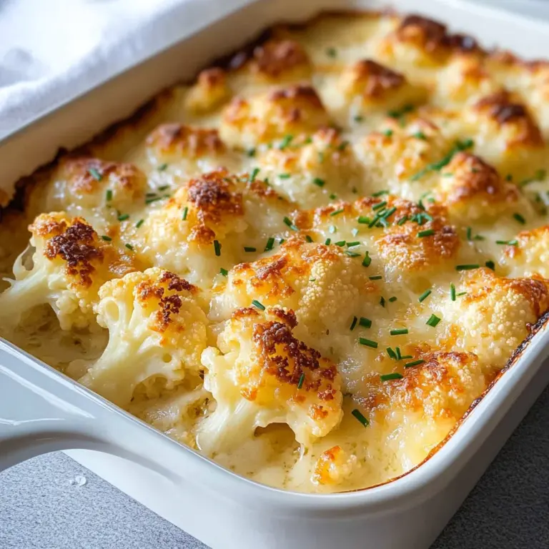 Blumenkohlauflauf - vegetarisch & knusprig überbacken