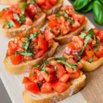 Bruschetta mit Tomaten - klassisch italienisch