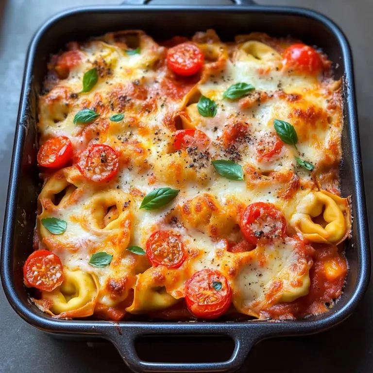 Das einfachste Tortellini Auflauf Rezept