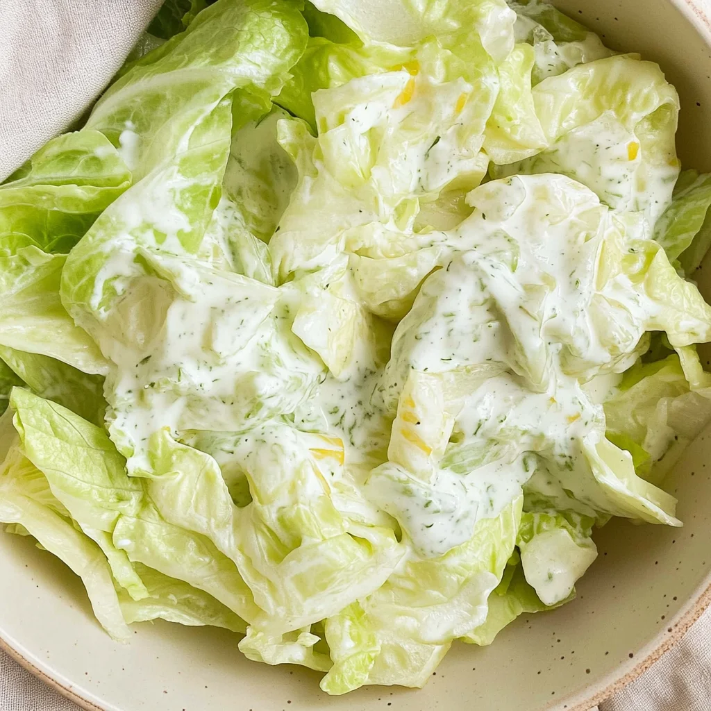 Eisbergsalat-Dressing