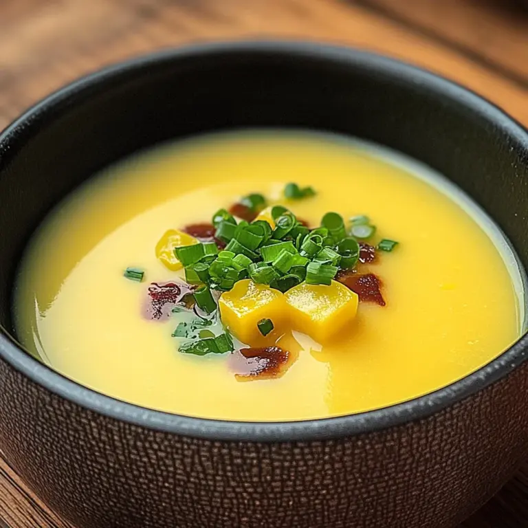 Japanische Maissuppe
