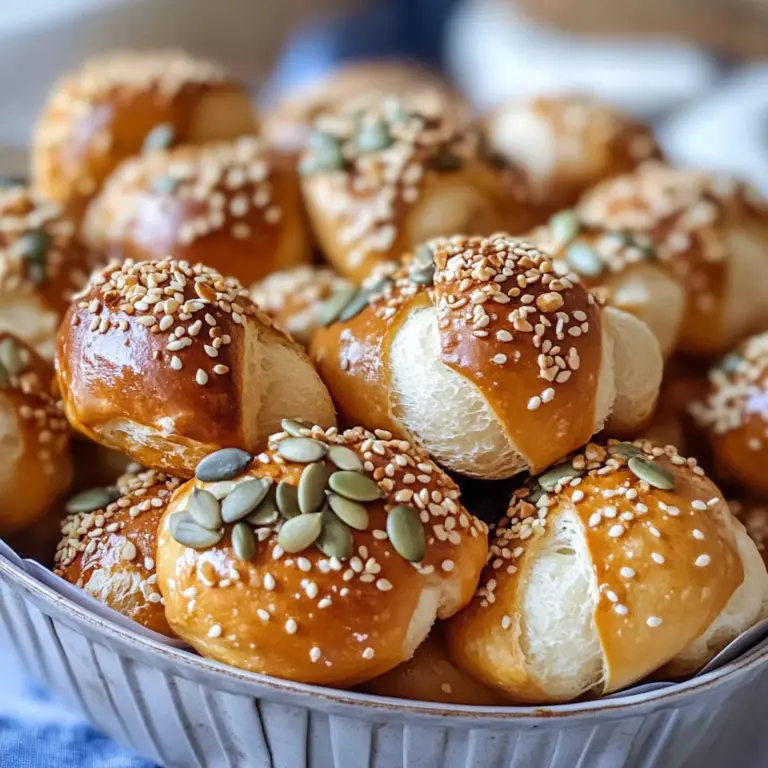 Mini Laugenkonfekt - schnelles Fingerfood Rezept