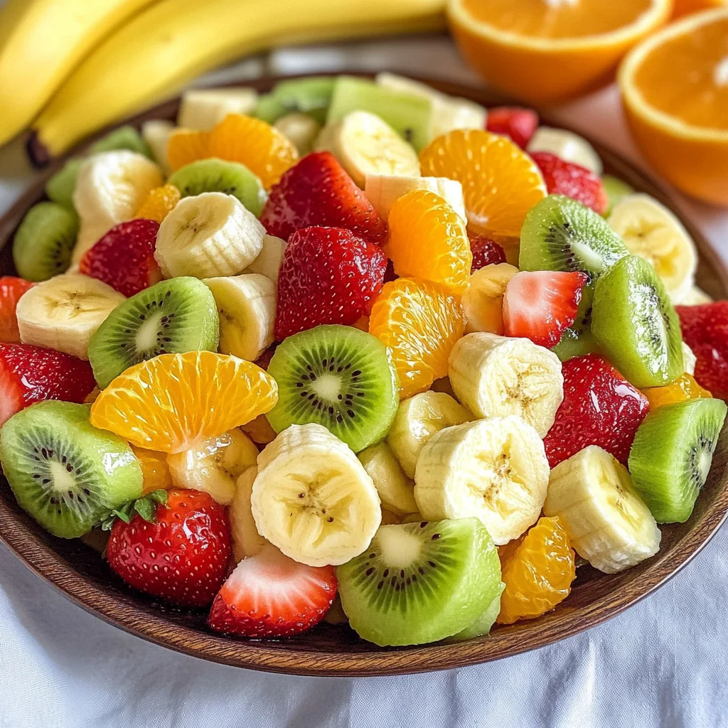 Obstsalat selber machen (schnelles Rezept)