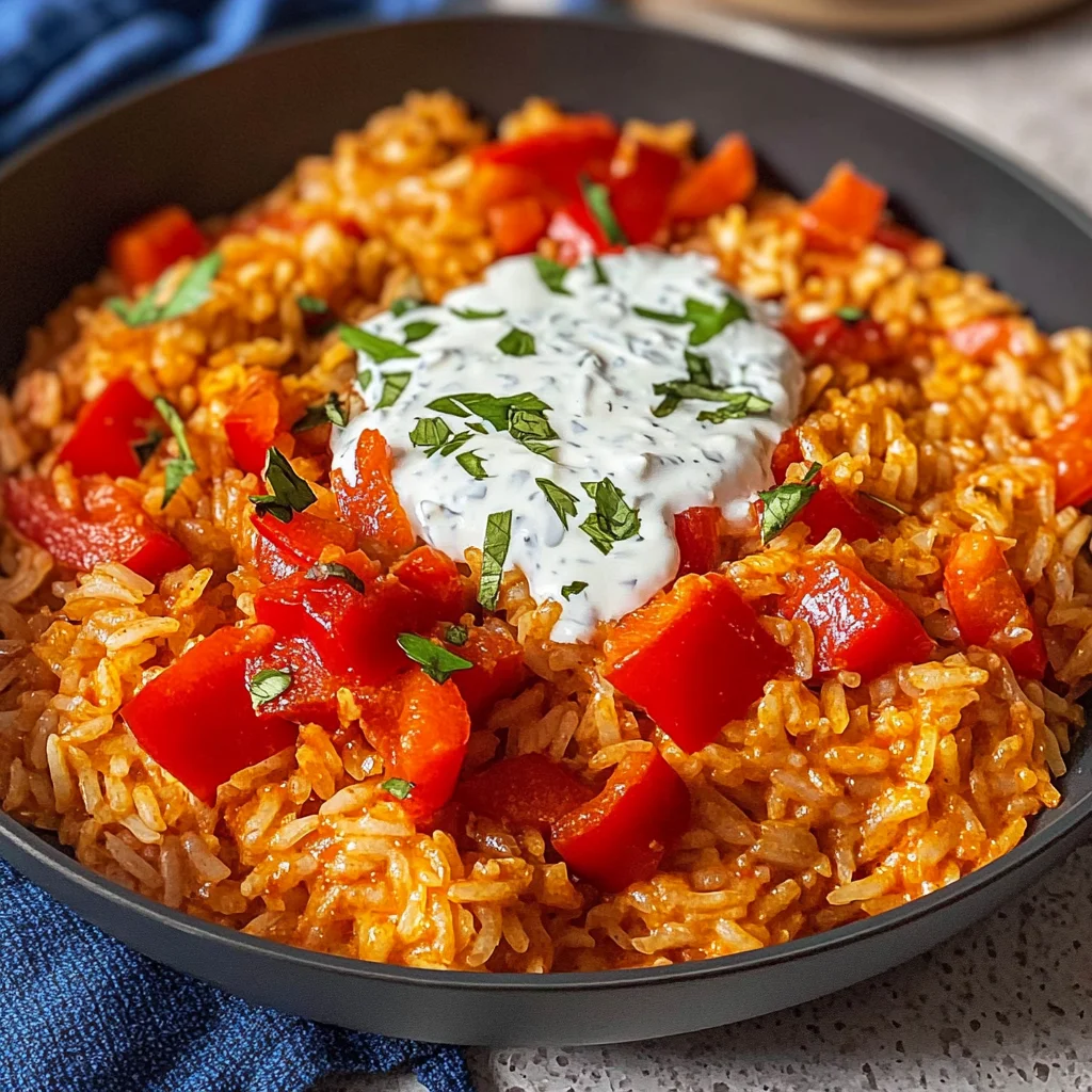 Paprika-Reis-Pfanne