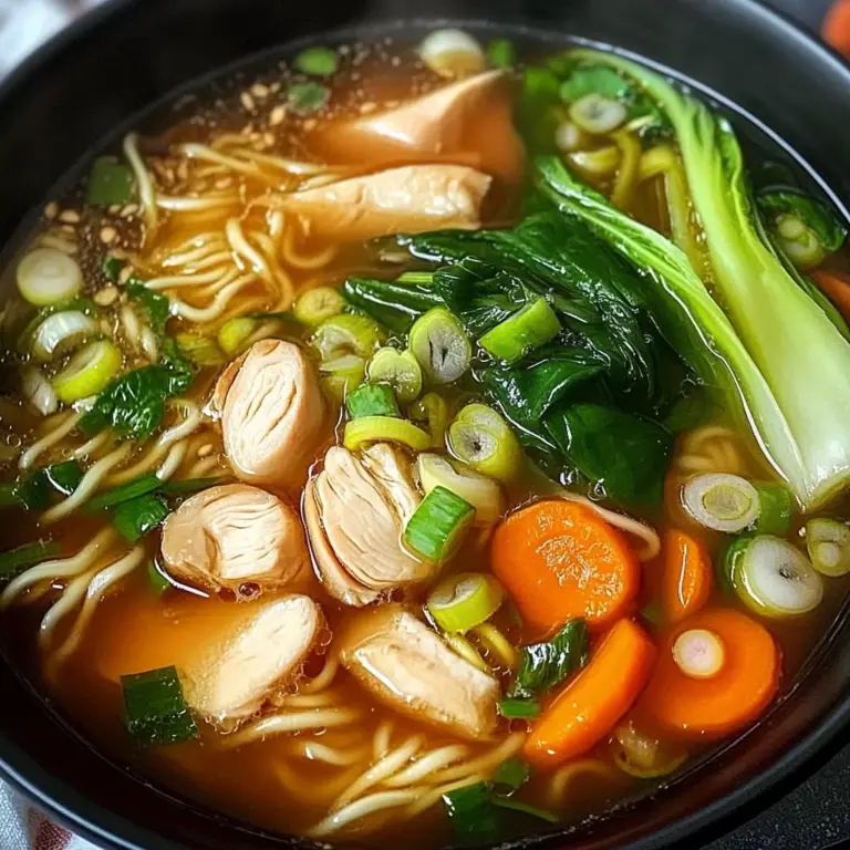 Ramen Rezept / Ramen Suppe / Japanische Nudelsuppe