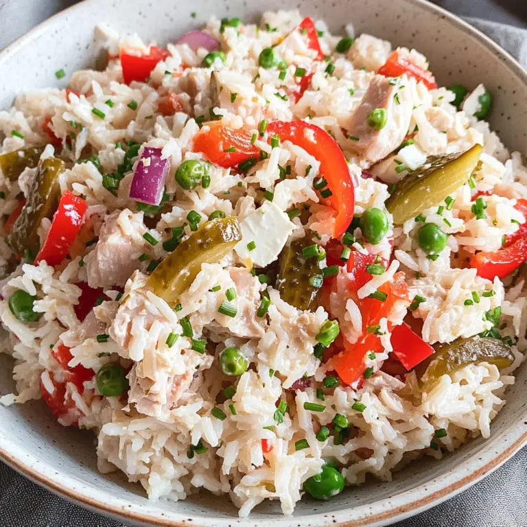 Reissalat mit Thunfisch & Paprika – so einfach
