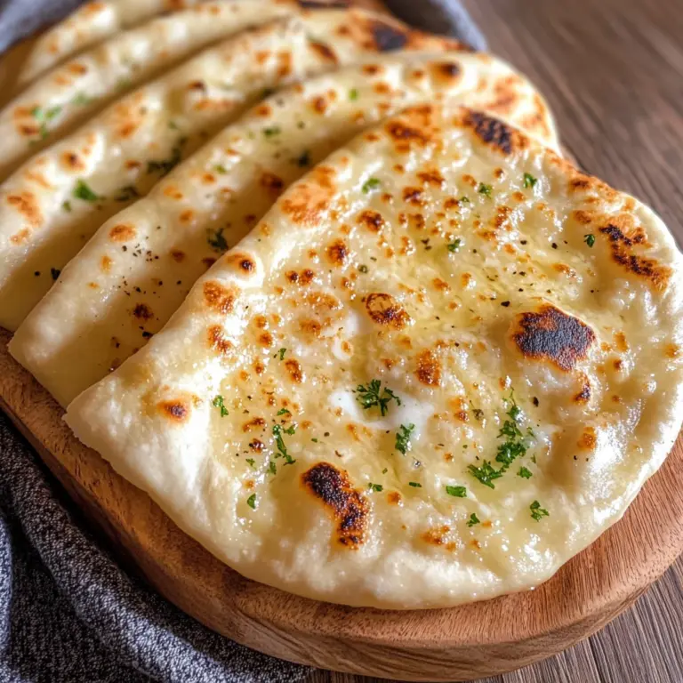 Schnelles Pfannenbrot ohne Hefe (Rezept mit Joghurt)