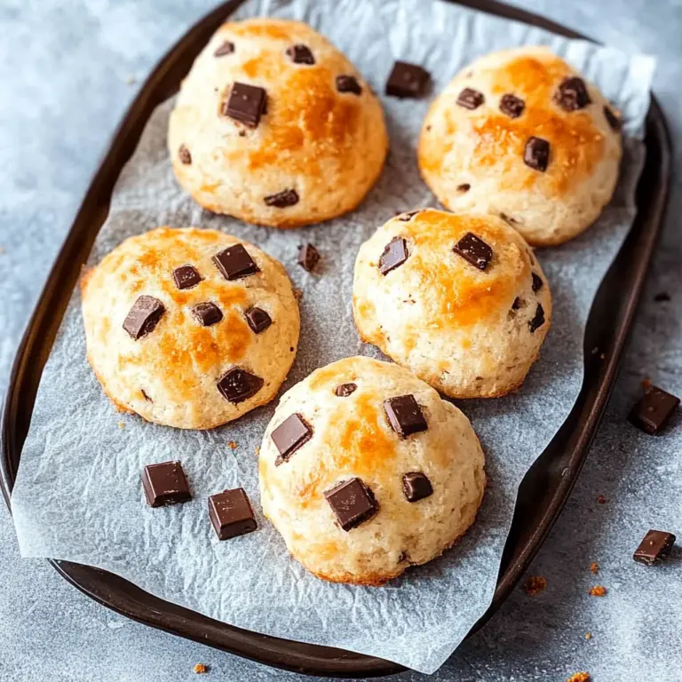 Schokobrötchen ohne Hefe selber machen
