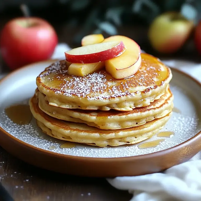 Apfelpfannkuchen so fluffig wie bei Oma