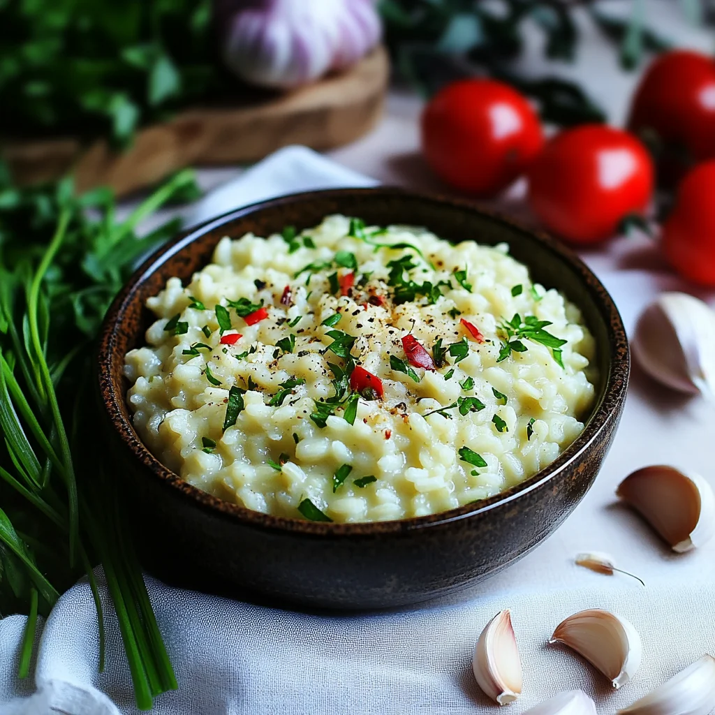 Bärlauch-Risotto so cremig und einfach