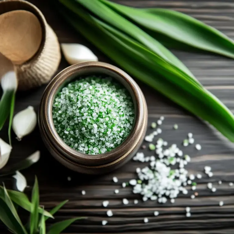 Bärlauchsalz selber machen