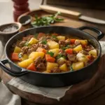 Bauerntopf mit Hackfleisch und Kartoffeln