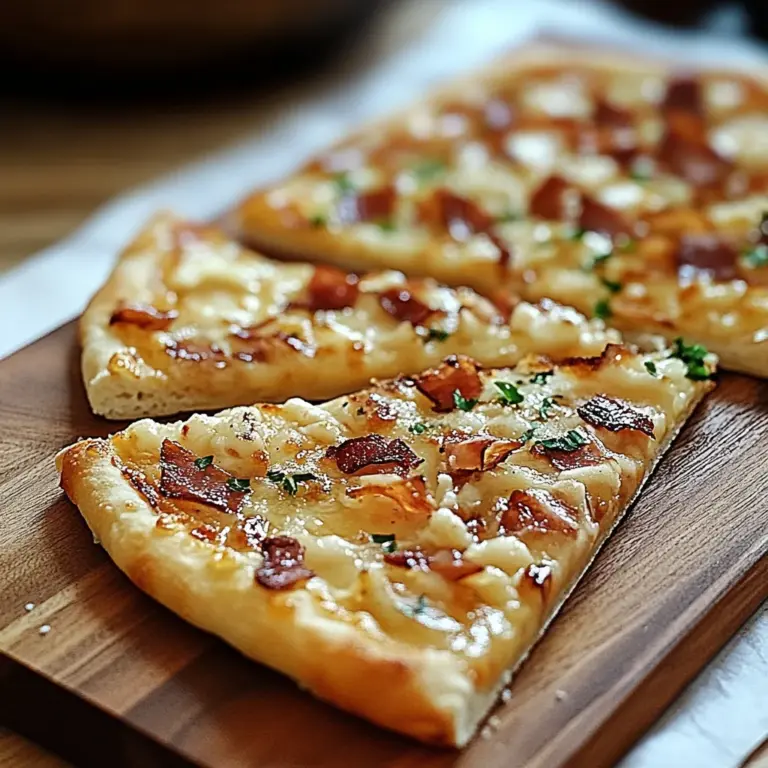 Einfacher Flammkuchen