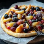 Glutenfreier Obstkuchen (Obstpizza)