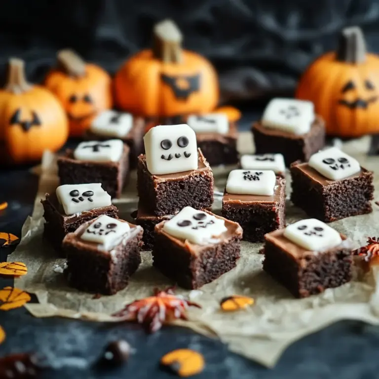 Halloween-Brownies