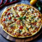Low Carb Schüttelpizza