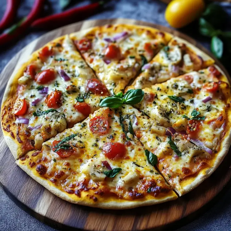 Low Carb Schüttelpizza