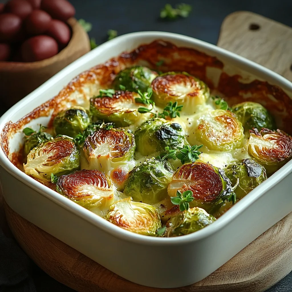 Rosenkohl aus dem Ofen