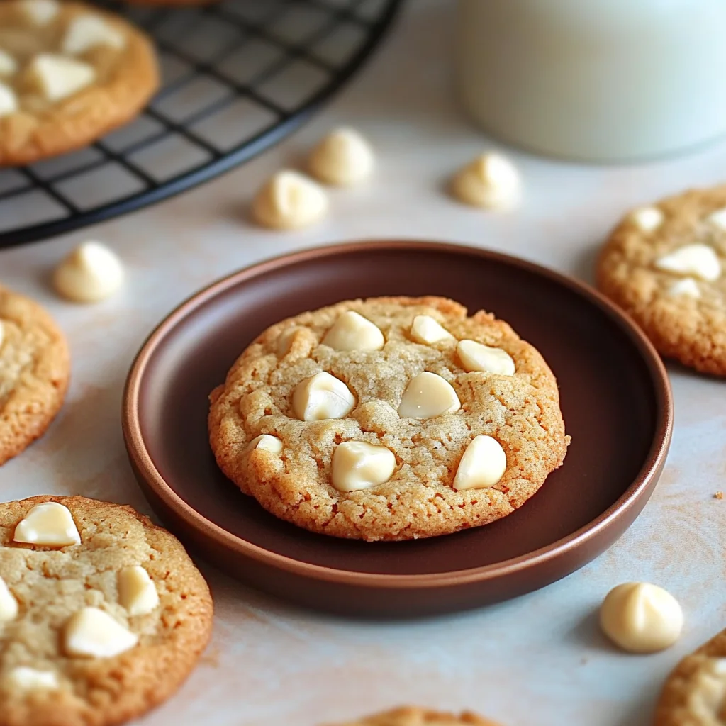 White Chocolate Macadamia Cookies