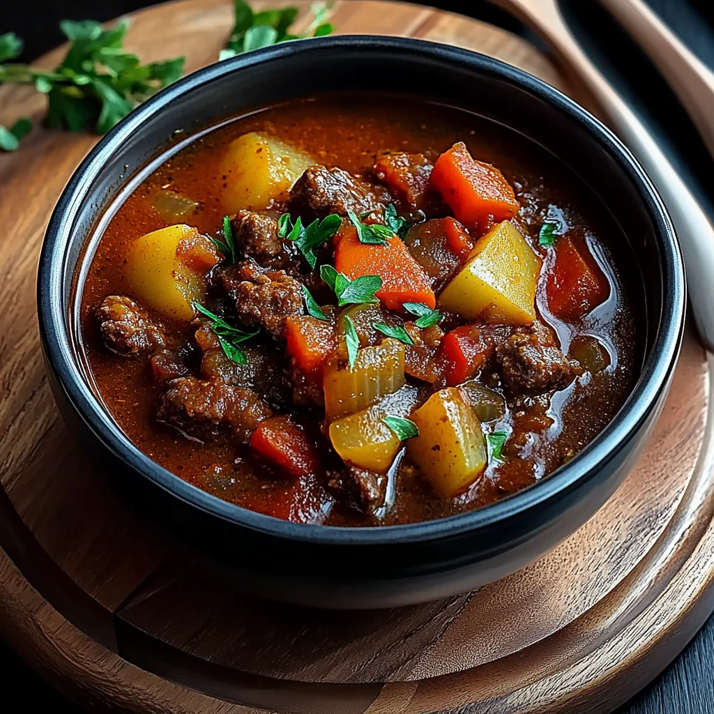 Deftige Gulaschsuppe