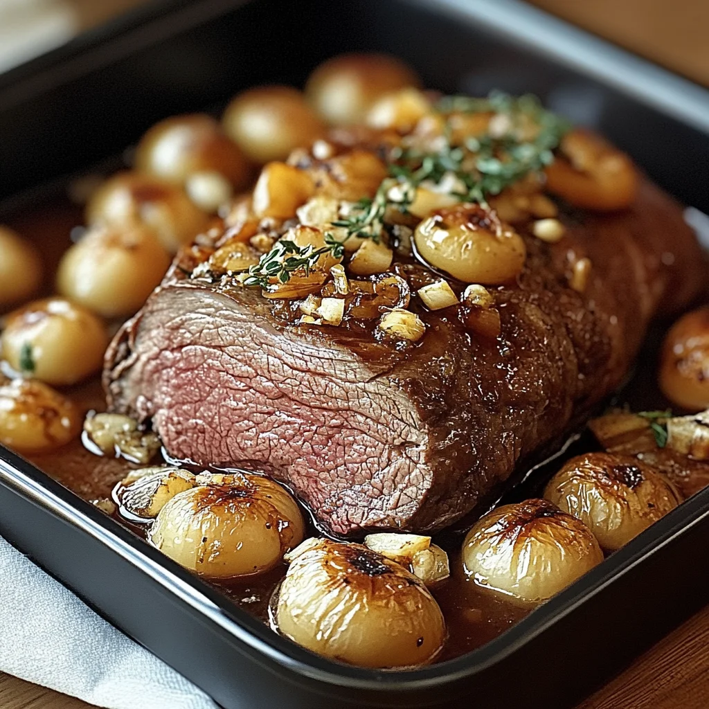 Einfacher Rindfleischbraten