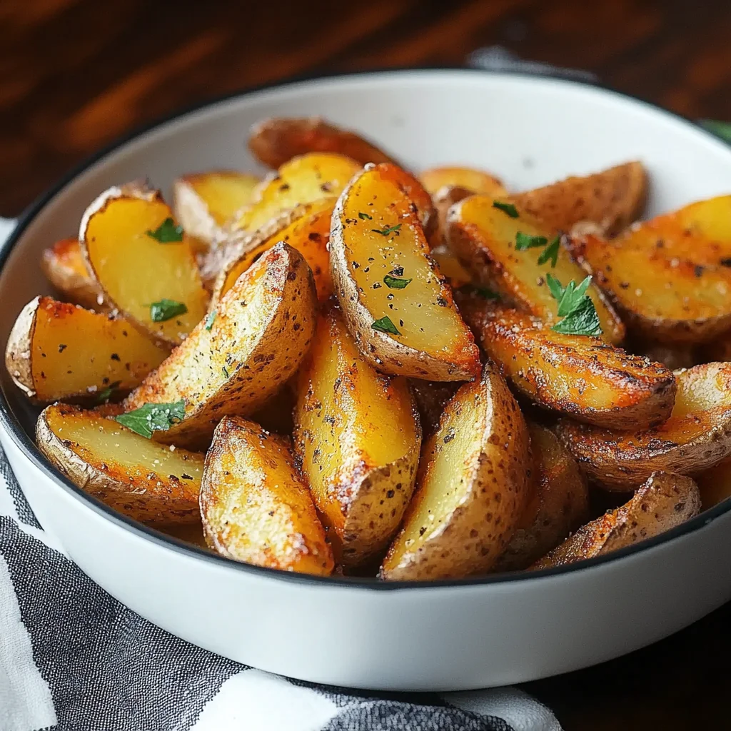 Knusprige Kartoffel-Wedges