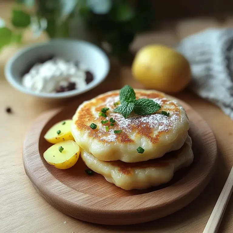 Sächsische Quarkkeulchen mit Kartoffeln - Original DDR-Rezept