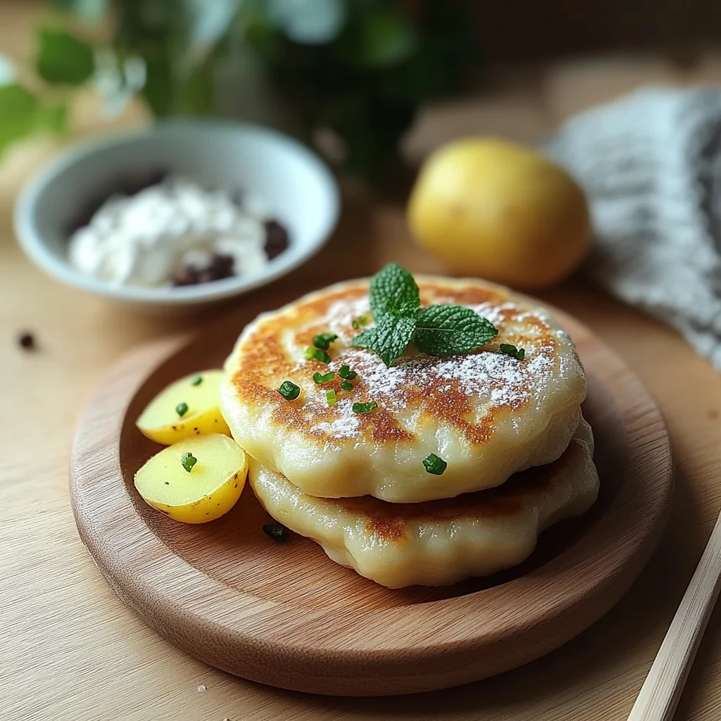 Sächsische Quarkkeulchen mit Kartoffeln - Original DDR-Rezept